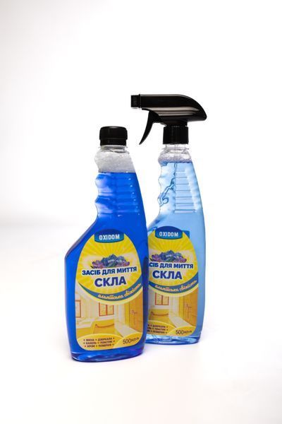 Oxidom Horeca Mr. Альпийская свежесть Средство для мытья стекол 0,5 л Триггер А03405 фото